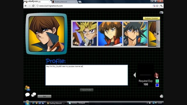 Dueling network free online Yugioh game tutorial part 1 смотреть онлайн