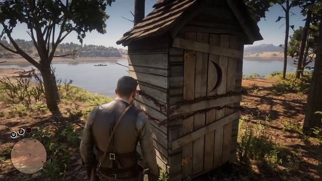 Red Dead Redemption 2 Ведьма заперта в туалете Witch locked in the closet смотреть онлайн