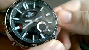 Casio Edifice EFV-C100 - Setting the Time & Date tutorial