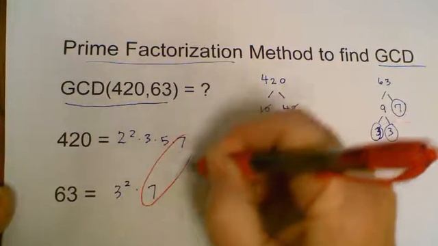 Unit 3 GCD - Prime Factorization Method смотреть онлайн
