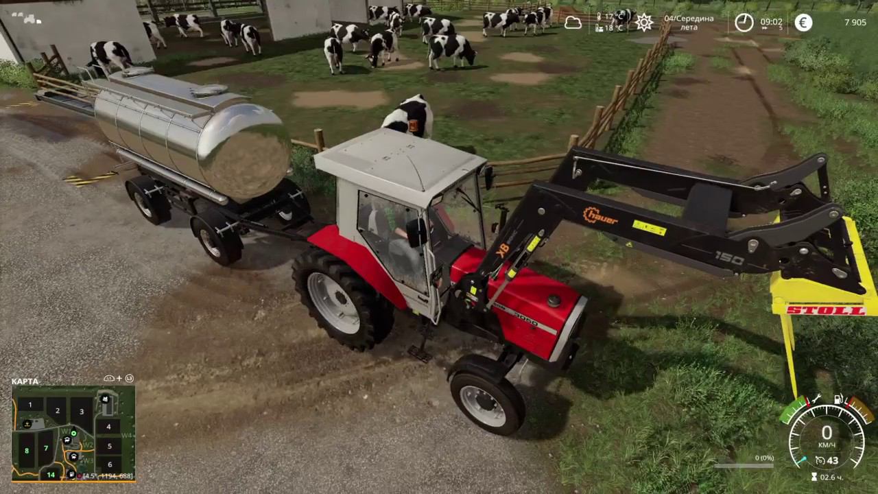 (PS4 Pro) FS19 Oberkrebach #28 Project Bio смотреть онлайн