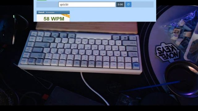 Niz Plum 84 PRO Impressions, Typing Test, And Modding
