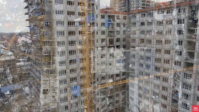 ЖК Пехра — съёмка с воздуха (апрель 2021) смотреть онлайн