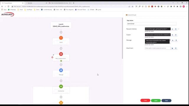 Accounts Payable (AP) Invoice Automation for Oracle EBS - Creating the RPA Flow смотреть онлайн