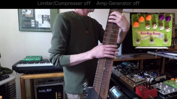 Alien Bass Station Demo (bass strings) Chapman Stick