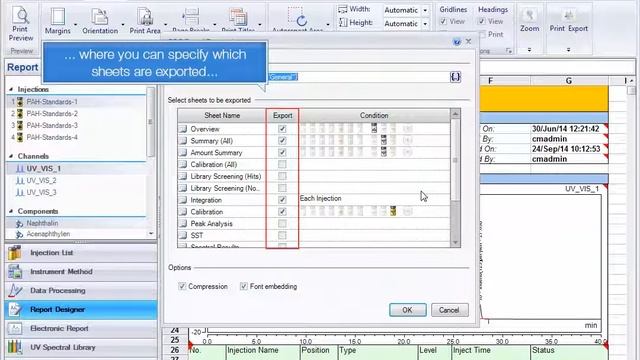 Thermo Scientific Chromeleon Data Export смотреть онлайн