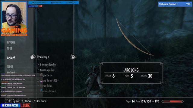 FUS ROH DAH Depuis 10 ANS - SKYRIM ANNIVERSARY (Benzaie Live)