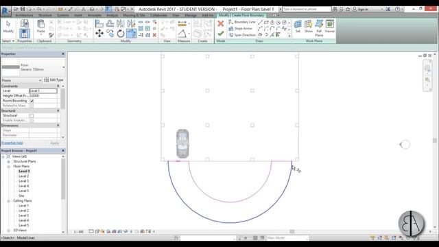 Spiral Ramp in Revit Tutorial смотреть онлайн