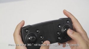 V88 mini size foldable wifi RC drone with double 4K camera