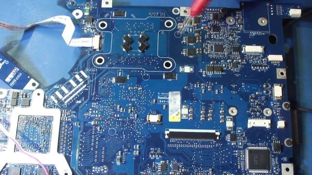 Ремонт материнской платы LA-4602p. Устраняем неисправность. Часть 2. смотреть онлайн