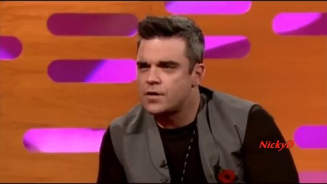 ROBBIE WILLIAMS on The Graham Norton Show (2nd Nov 2012) смотреть онлайн