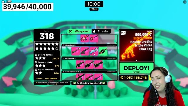 Gaining Levels LIVE in Roblox Big Paintball - 40k Subs?!?! смотреть онлайн