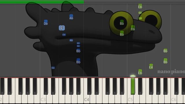 Learn How To Play Toothless Dancing Meme On Piano смотреть онлайн