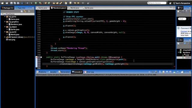 Java 2D Pixel Game Tutorial - Episode 7 - Loading Images смотреть онлайн