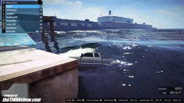 GRAND THEFT AUTO V : RAGEOTHON co-host / AGENTROB47 - GTA 5 RACES - PS4 смотреть онлайн