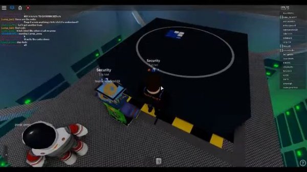 The first 2 codes on Pinewood Computer Core , Roblox