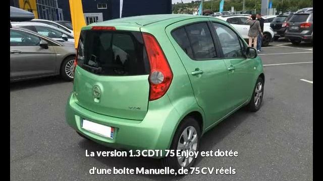 Offre de Opel Agila 1.3 CDTI 75 Enjoy de 2009 en vente à CASTRES смотреть онлайн