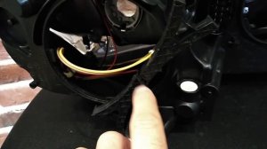 Шкода Октавия А7 Skoda Octavia A7 Фара передняя с регулятором мотора внутри черная Depo