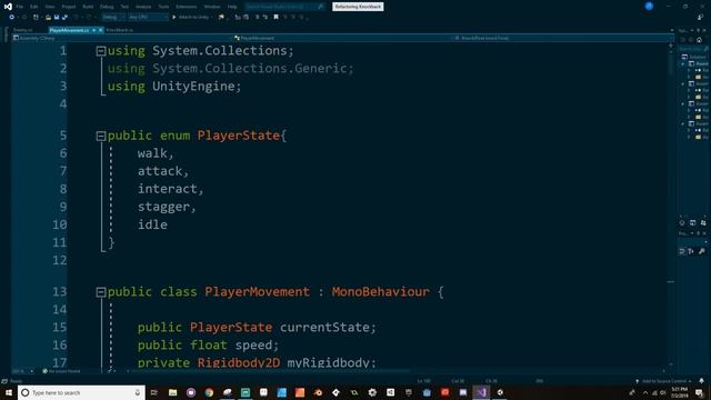 Refactoring - Knockback - Make a game like Zelda using Unity and C# смотреть онлайн