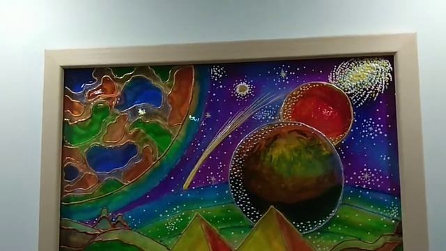 Картина ? витраж по стеклу заливной смотреть онлайн