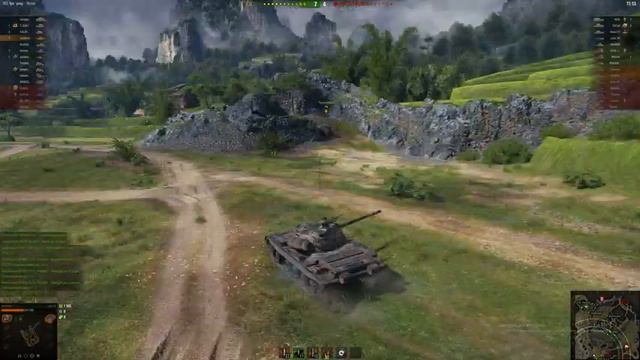 World of Tanks | Type 50 | карта "Жемчужная река" смотреть онлайн