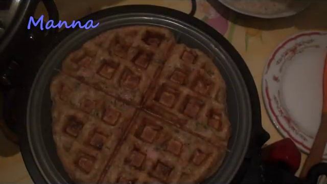 Вафли с беконом в вафельнице KitchenAid Artisan смотреть онлайн