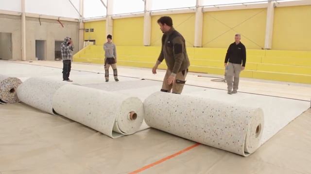 Tarkett Sports Install Series - Installing Lumaflex Extreme and Energy Planks смотреть онлайн