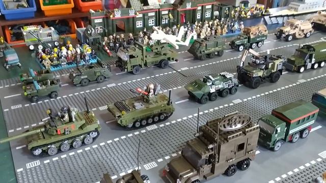 Lego All My Collection Of Military Equipment коллекция военной ТЕХНИКИ из лего