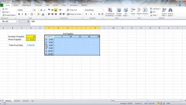 Create a Two Variable Data Table Excel 2016 смотреть онлайн