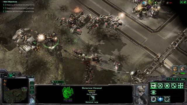StarCraft Mass Recall 8.0.1 StarCraft Campaign (Hidden Mission 8S. Operation Silent Scream) смотреть онлайн