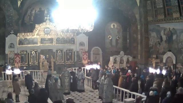 Чествование иконы Божией Матери «Знамение»: полиелей смотреть онлайн