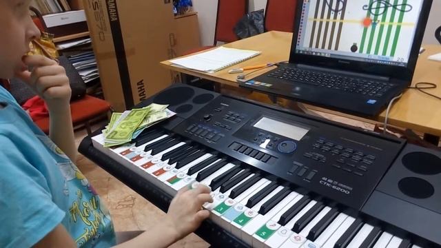 Soft Mozart в Чайковском, Оля, 6 лет, 1 год обучения, 4-й месяц смотреть онлайн