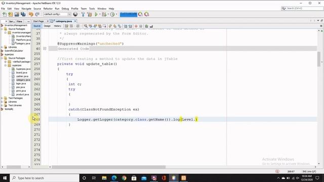 Inventory Management System In Java (Part 4) смотреть онлайн
