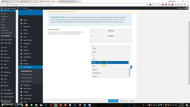 How to add Social Media icons in Avada WordPress Theme смотреть онлайн