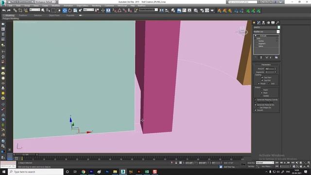 How to create Door Level with Autocad file in 3ds max || Door Elevation || 3Ds Max Tutorial смотреть онлайн