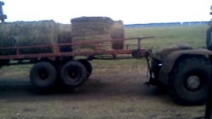 МТЗ-82, рулоновоз, Т-150. Помощь товарища.