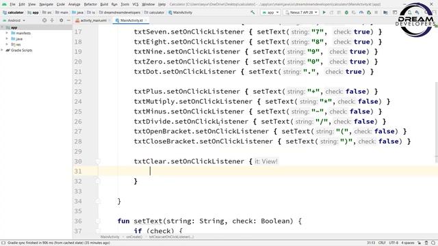 How to Create Calculator App in Android || Part 2 Code in Kotlin || Android Project. смотреть онлайн