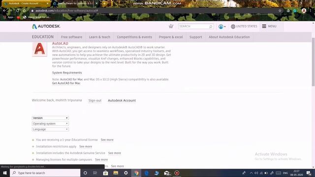 How to install AutoCad student version смотреть онлайн