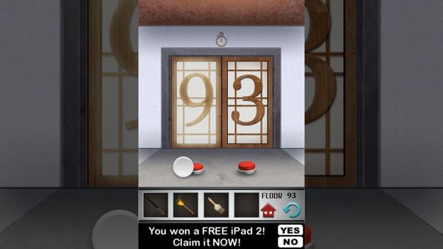 Floor 93, 100 Floors! Game Walkthrough / Level Solution! Apple and Android! смотреть онлайн