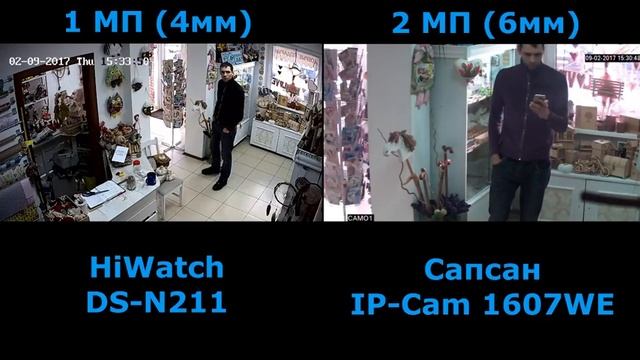 HiWatch DS-N211 vs Сапсан 1607WE смотреть онлайн