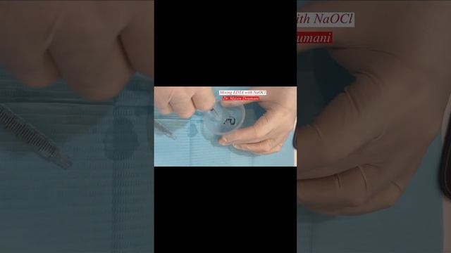 Mixing NaOCl with CHX , & NaOCl with EDTA . Dr Mazen Doumani смотреть онлайн