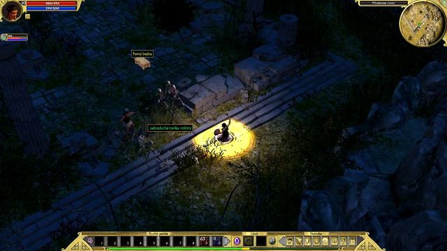 Titan Quest - Immortal Throne - XmaX mód - Co-Op s Lelkem - 006 - Místa posledního odpočinku смотреть онлайн