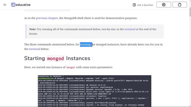 MongoDB Intro: 40 Proceso Requerido para la Implementación de un Conjunto de Réplicas (Replica Set) смотреть онлайн