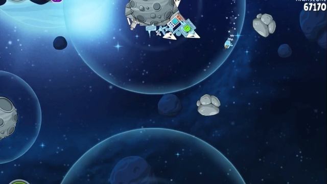 Angry Birds Space Beak Impact 8-30 Walkthrough 3 Star смотреть онлайн