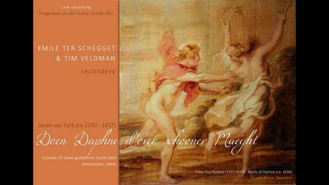 Jacob van Eyck - Doen Daphne d'over schooner Maeght | Emile ter Schegget & Tim Veldman (Duo version смотреть онлайн