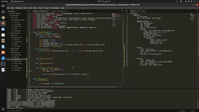 kivy MapView 3: Create pins on touch смотреть онлайн
