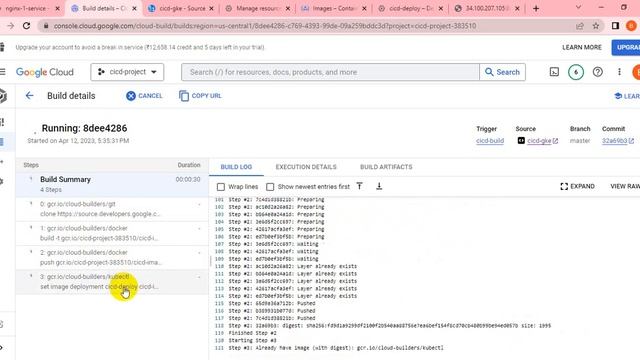 CI/CD pipeline to build & deploy in Google Kubernetes Engine | CICD pipe line for GKE workload-part смотреть онлайн