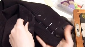 Ремонт одежды. Замена молнии в брюках