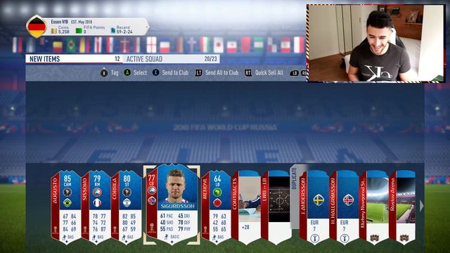 BRAZILIAN ICON PACKED! PERFECT PACKS! - FIFA 18 WORLD CUP ROAD TO GLORY #10 смотреть онлайн