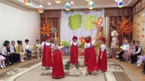 Танец "Рябинка" средняя группа